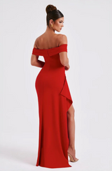 Noite Glamour — Vestido Maxi de Luxo