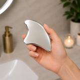 DrainGua — Ferramenta Gua Sha em Aço Inoxidável