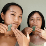 Jade Gua Sha massageador facial