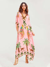 Jardim Selvagem — Vestido Longo Estampado