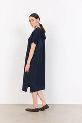 Sásquia - Vestido casual com capuz