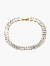 Pulseira de Rivière Baguette