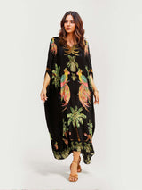 Jardim Selvagem — Vestido Longo Estampado
