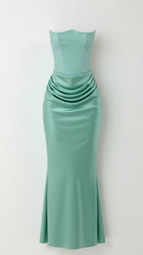 Esmeralda - Vestido comprido com corpete