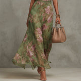 Jardim Romântico — Vestido Halter Floral